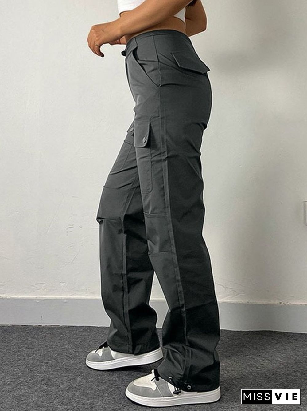 Street Parachute Cargo Pants