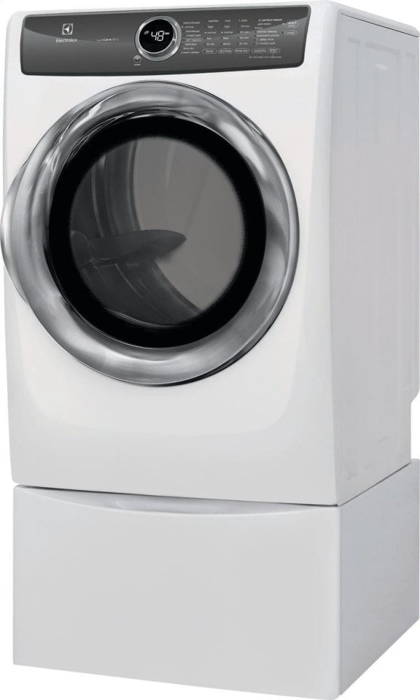 Electrolux EFME527UIW Front Load Perfect Steam™ Electric Dryer With Luxcare® Dry And Instant Refresh - 8.0 Cu. Ft.