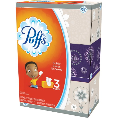 Procter amp Gamble Professional Puffs Basic Facial Tissues  PGC87615CT