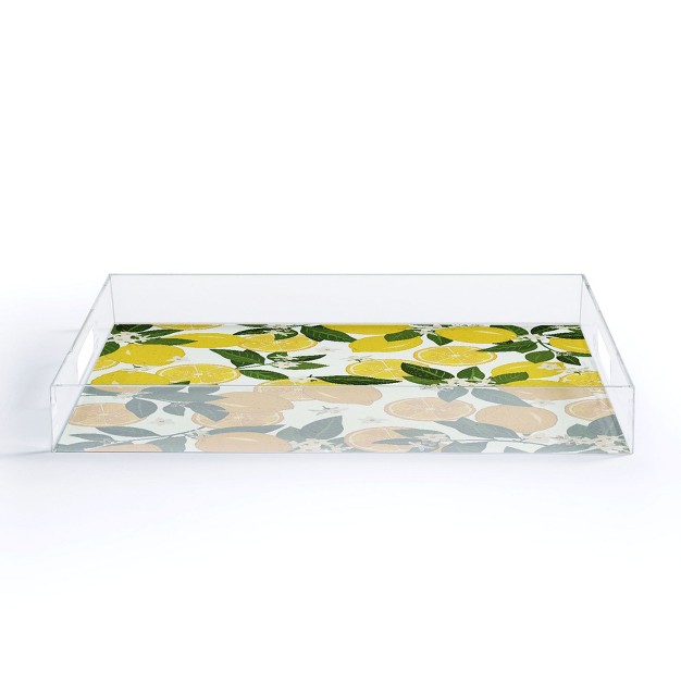 Iveta Abolina Summer Punch Acrylic Tray Deny Designs