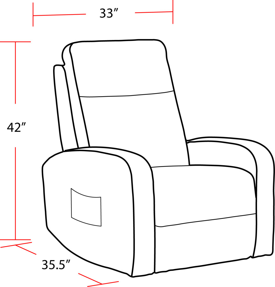 Parker Living Thriller Power Lift Recliner   Transitional   Recliner Chairs   by Parker House  Houzz