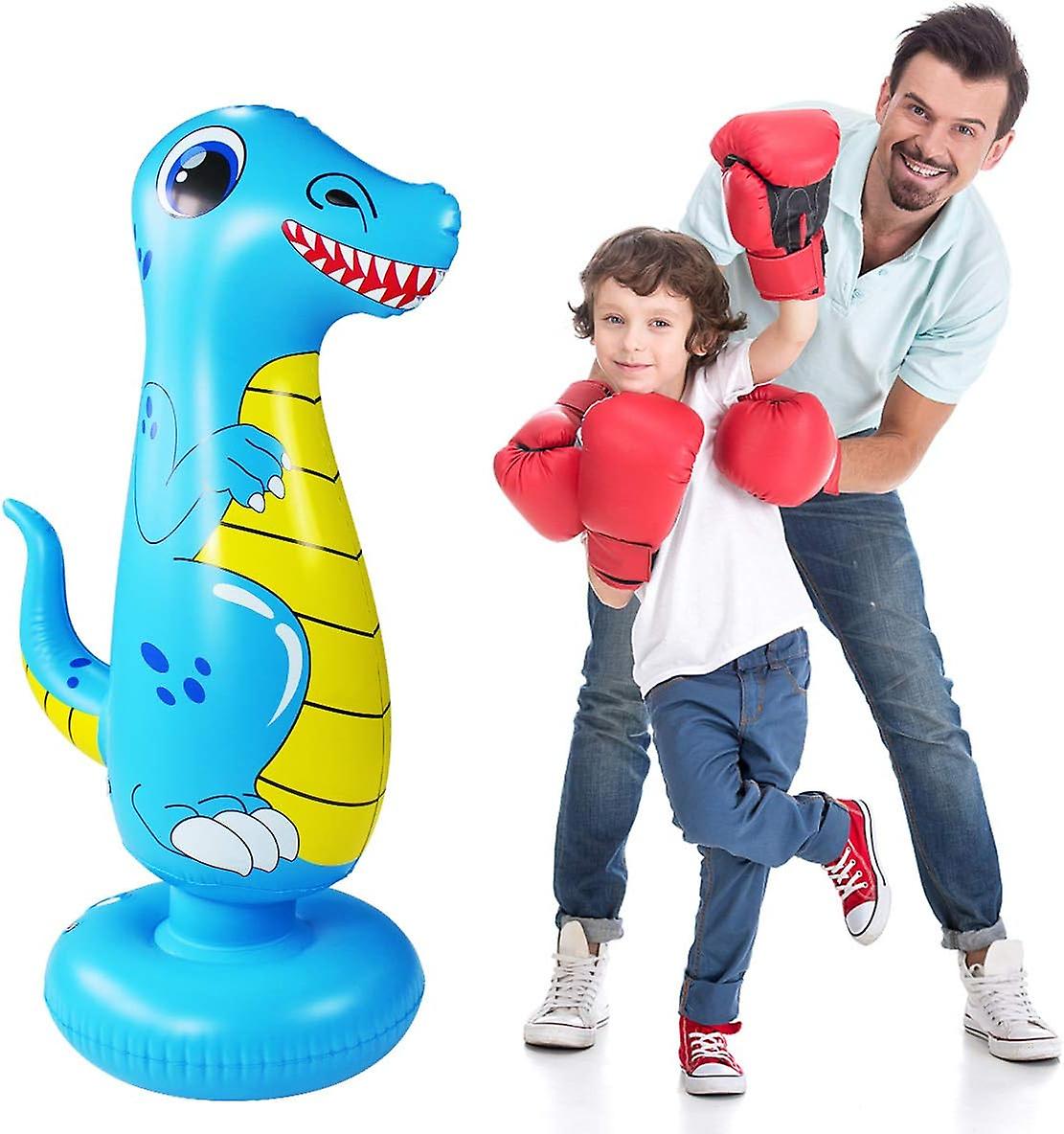 Inflatable Punching Bag For Kidsfree Standing Boxing Bag For Immediate Bounce Back Heavy Punching Bag For Practicing Karate， Taekwondo，de-stress Boxin