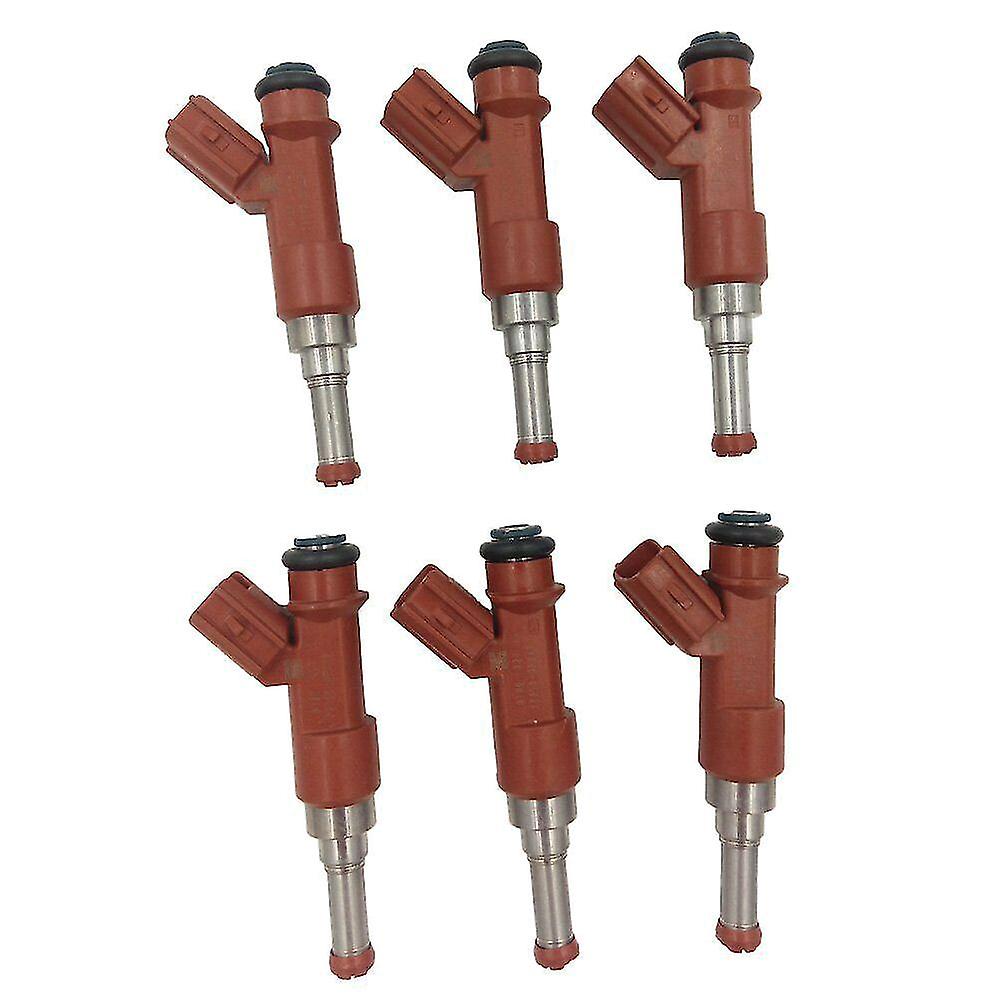 6pcs New Fuel Injector Nozzle 23250-0p040 For Highlander Es350 Rx350 2005-2012 6 Cyl 3.5l