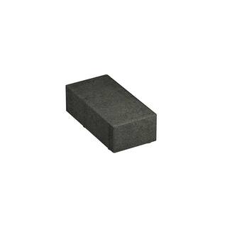 BELGARD 8 in. L x 4 in. W x 2.25 in. H 60mm Gray Granite Concrete Holland Pavers 10151402