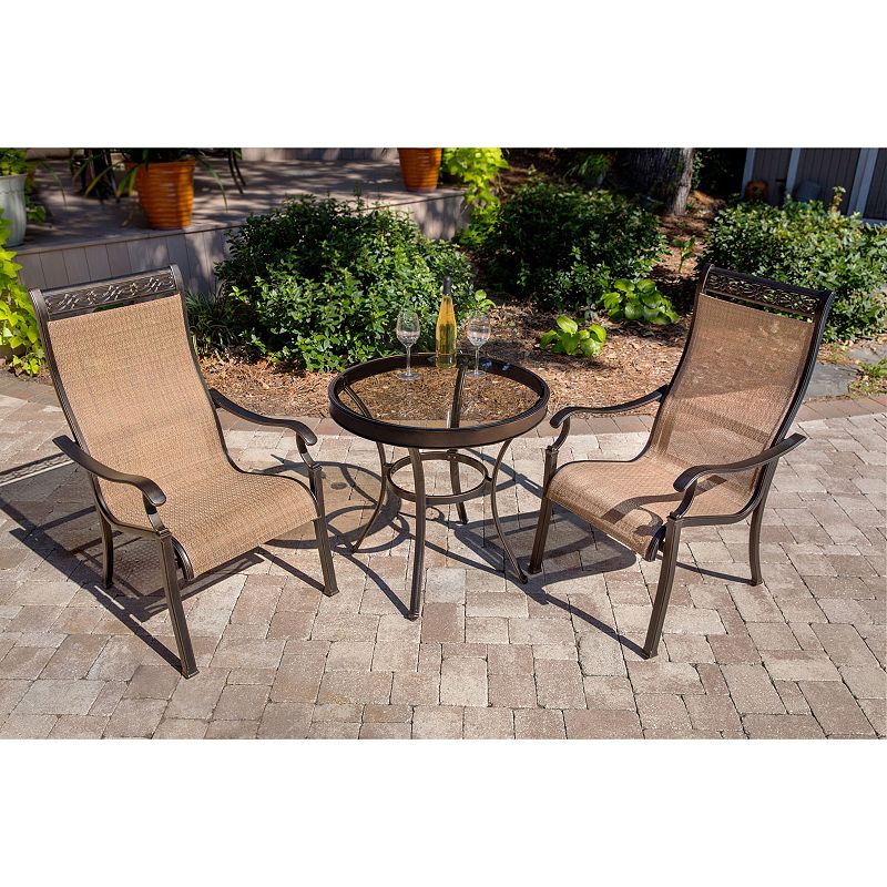 Hanover Accessories Hanover Monaco 3-Piece Bistro Set