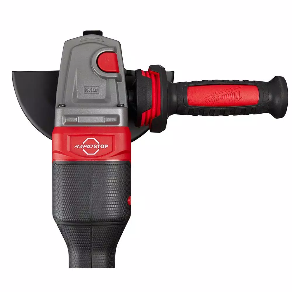 Milwaukee M18 FUEL 18-Volt Lithium-Ion Brushless Cordless 4-1/2 in./6 in. Grinder with Paddle Switch Kit and Two 6.0 Ah Battery and#8211; XDC Depot