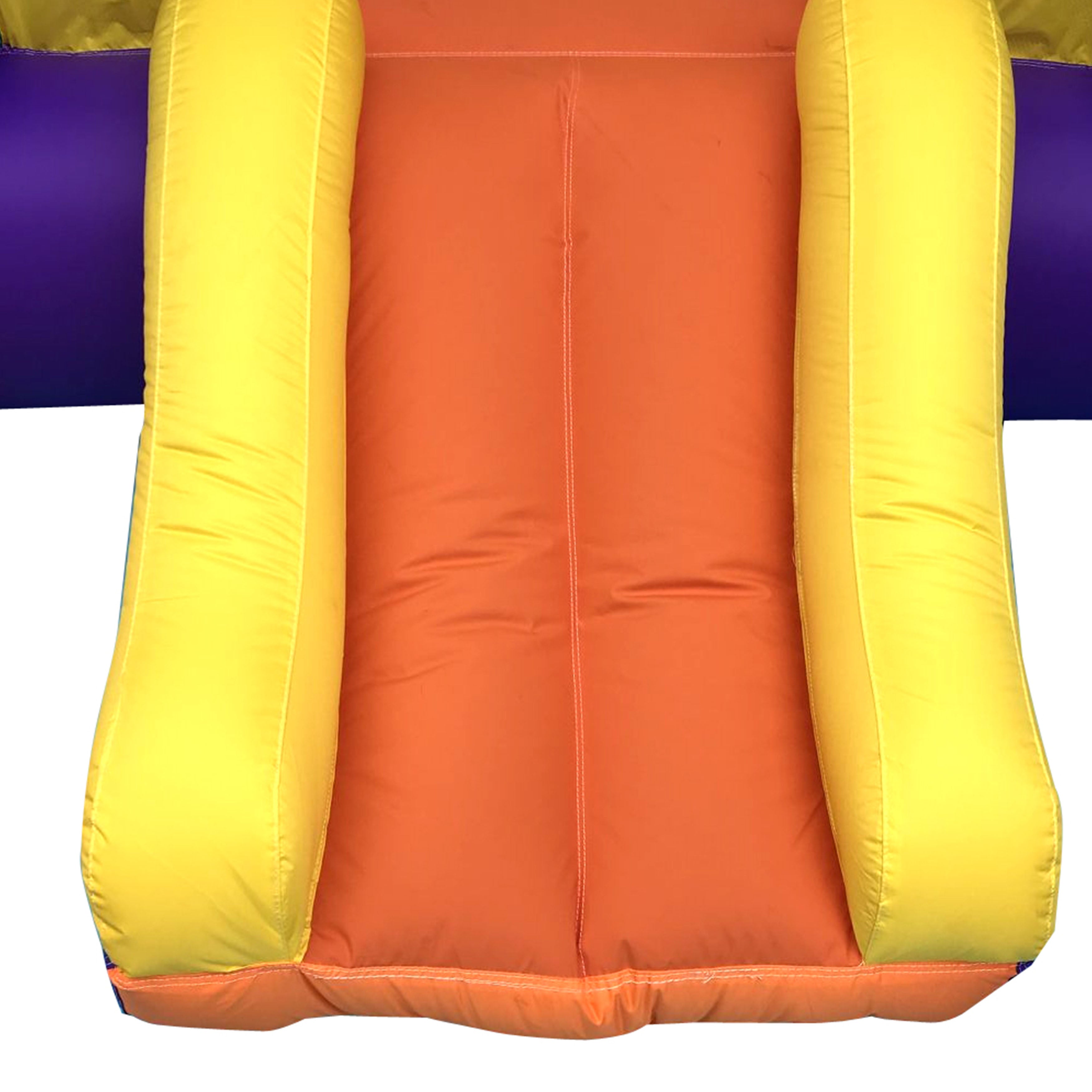 ALEKO BHPLAY Extra Large Inflatable Playtime Bounce House with Splash Pool and Slide