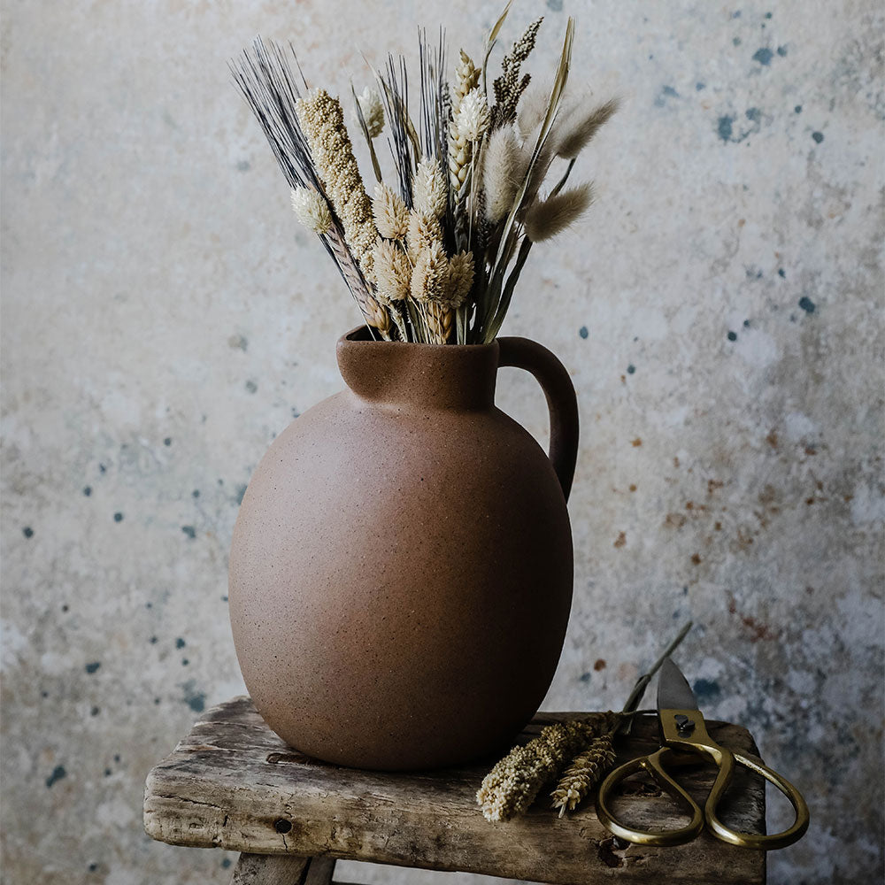 Ceramic Terracotta Pitcher