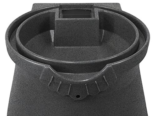 Good Ideas Rain Wizard Urn 50 Gallon Rain Barrel - Dark Granite