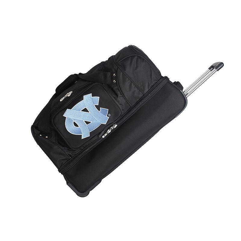 North Carolina Tar Heels 27-Inch Rolling Duffel Bag