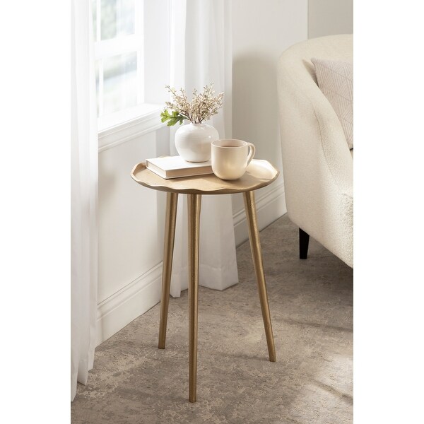 Kate and Laurel Alessia Round Side Table