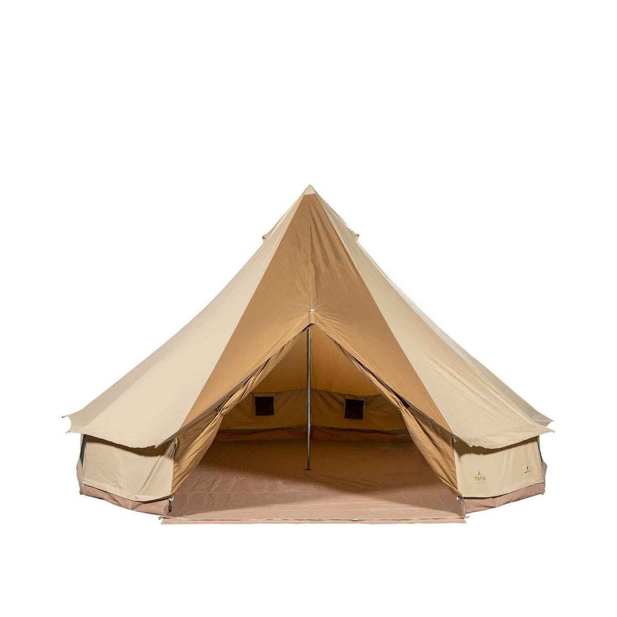 TETON Sports Sierra 10Person Canvas Tent  Khaki Tan