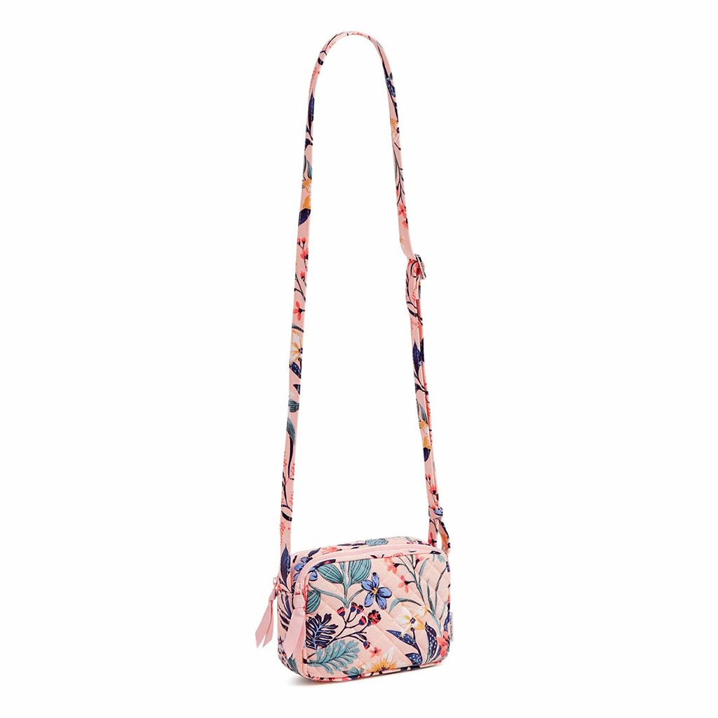 Vera Bradley  Mini Evie Crossbody Bag in Paradise Coral