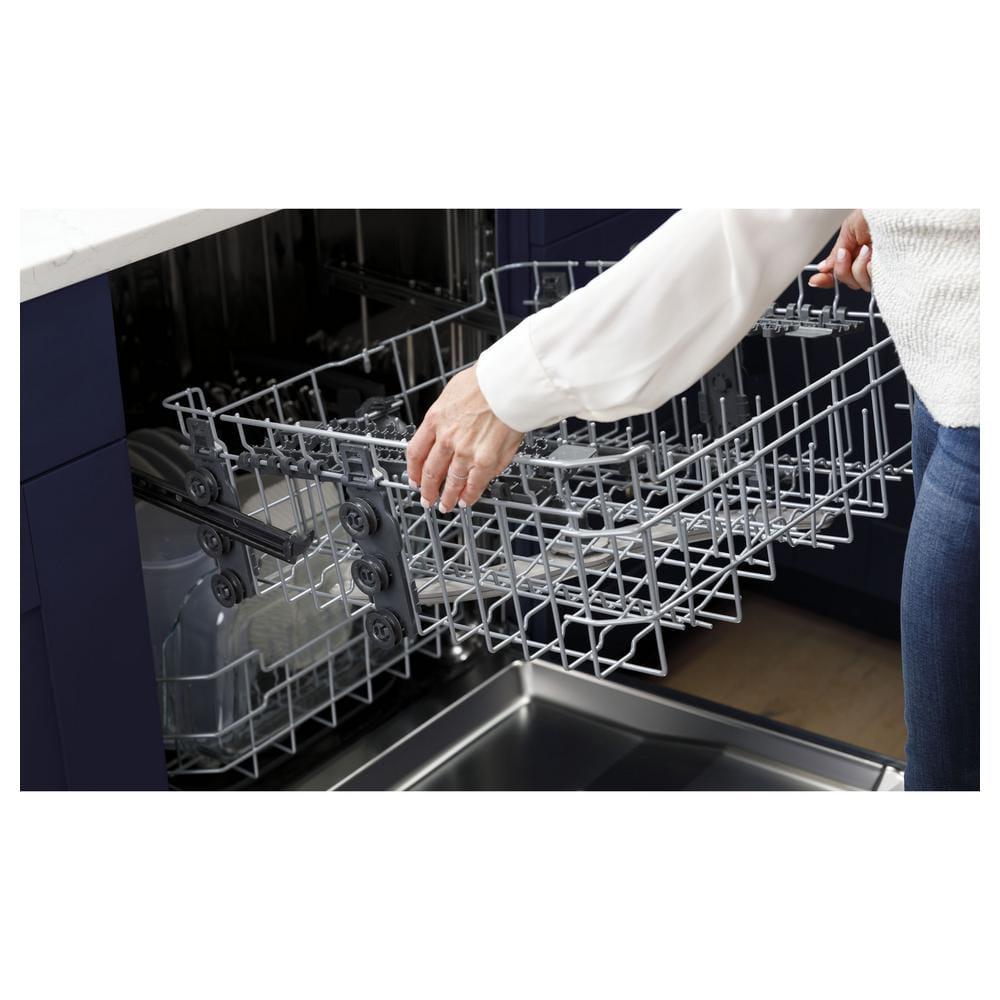 GE 24 in BuiltIn Tall Tub Top Control Stainless Steel Dishwasher wSanitize Dry Boost 52 dBA