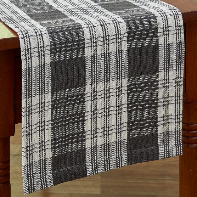 Park Designs Dylan Table Runner 36 quot l Slate