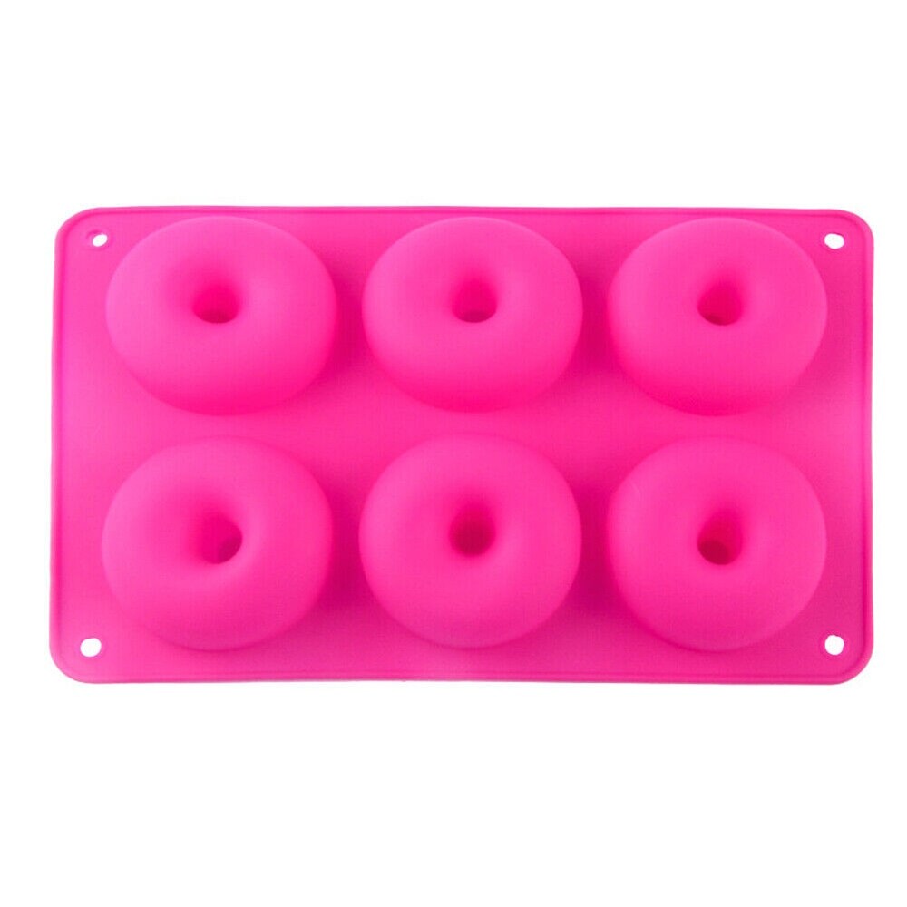 2Pcs Silicone Baking Donut Molding Tray