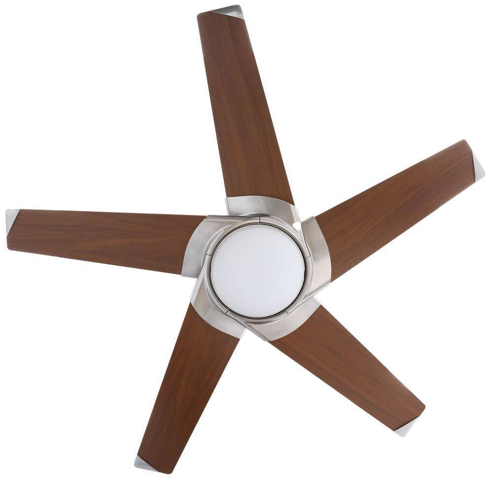 Casablanca Stealth DC 54 in. Indoor Brushed Nickel LED Ceiling Fan with Remote 59164