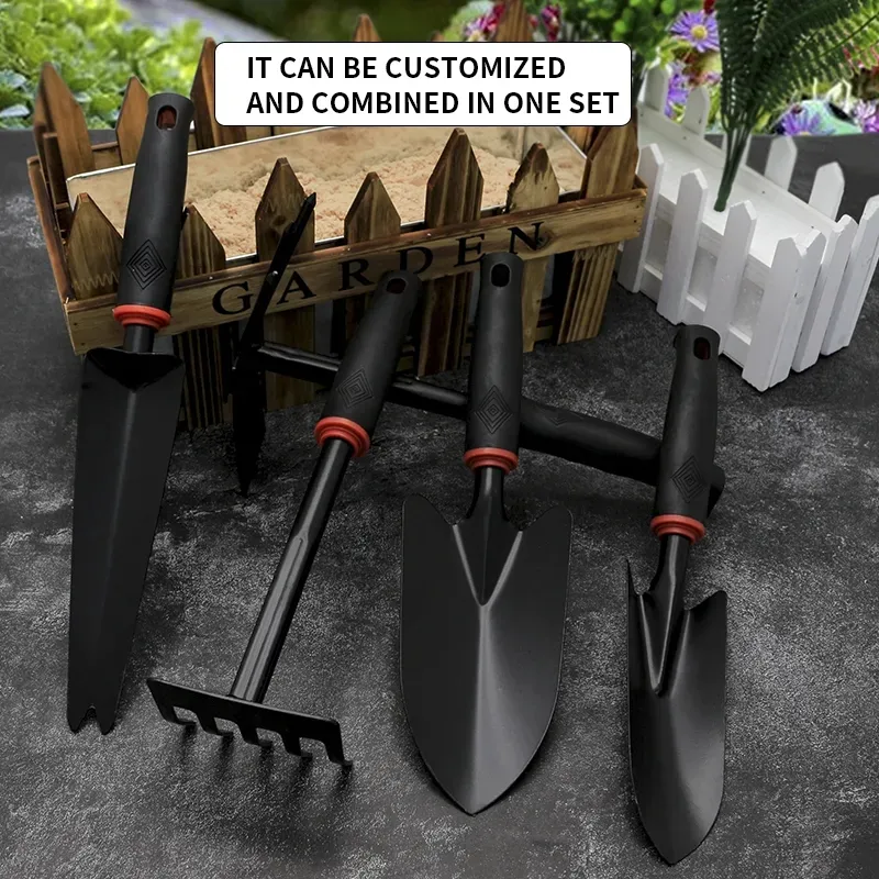 Hot Sale Carbon Steel Head Plastic Handle Garden Hand Farming Shovel Garden Shovel Trowel