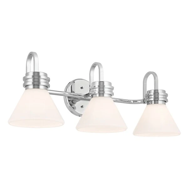 Kichler Lighting Farum 26 in. 3-Light Chrome Vanity Light