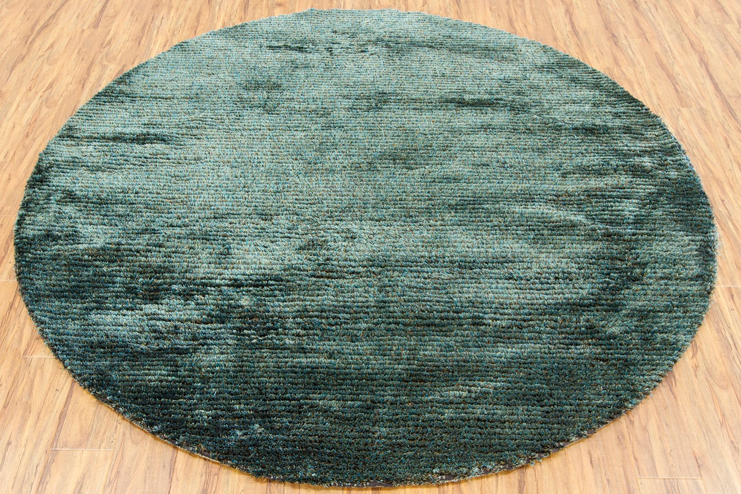 Royal Blue/Green Hand Woven Rug