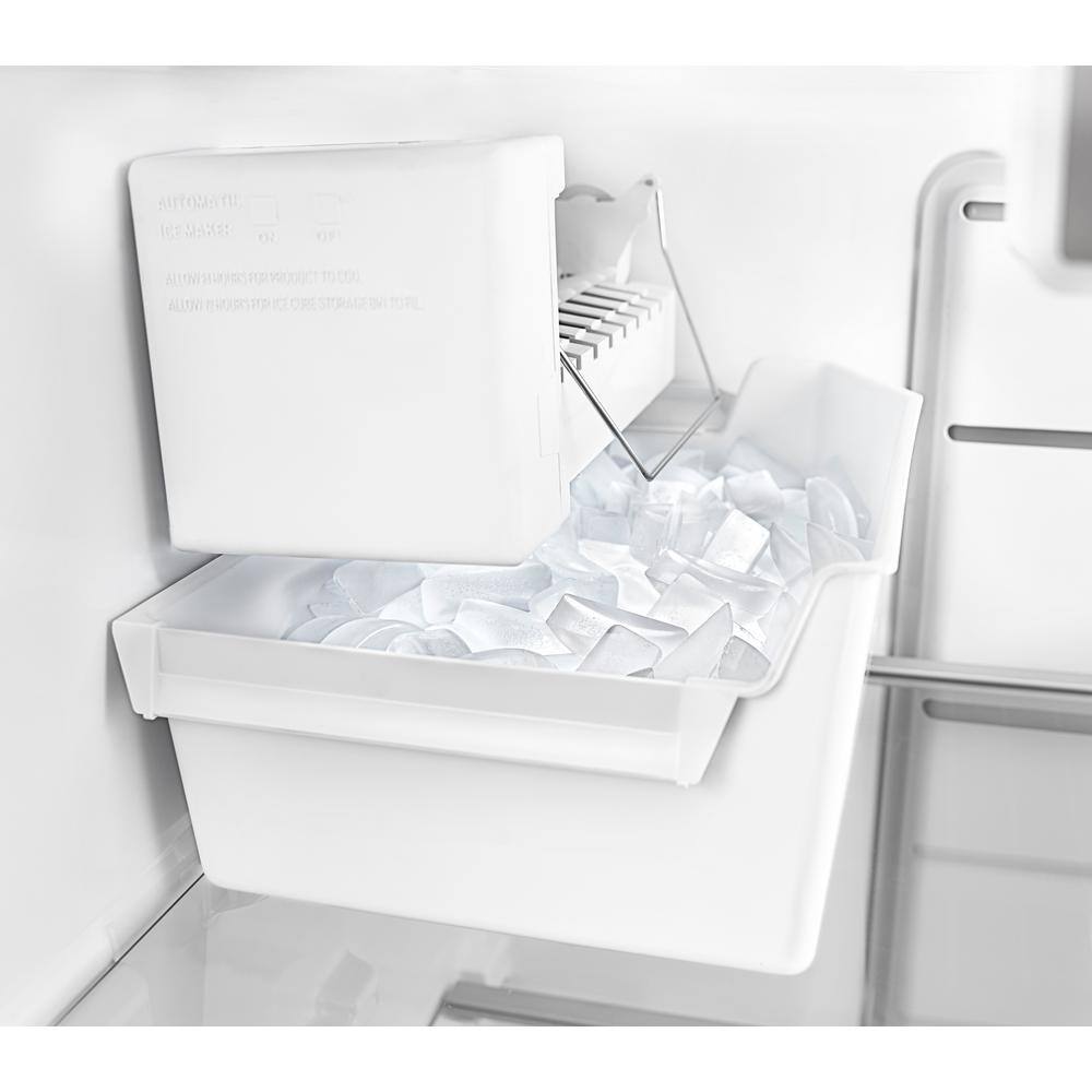 Whirlpool 17.7 cu. ft. SideKicks Frost Free Upright Freezer in Monochromatic Stainless Steel WSZ57L18DM