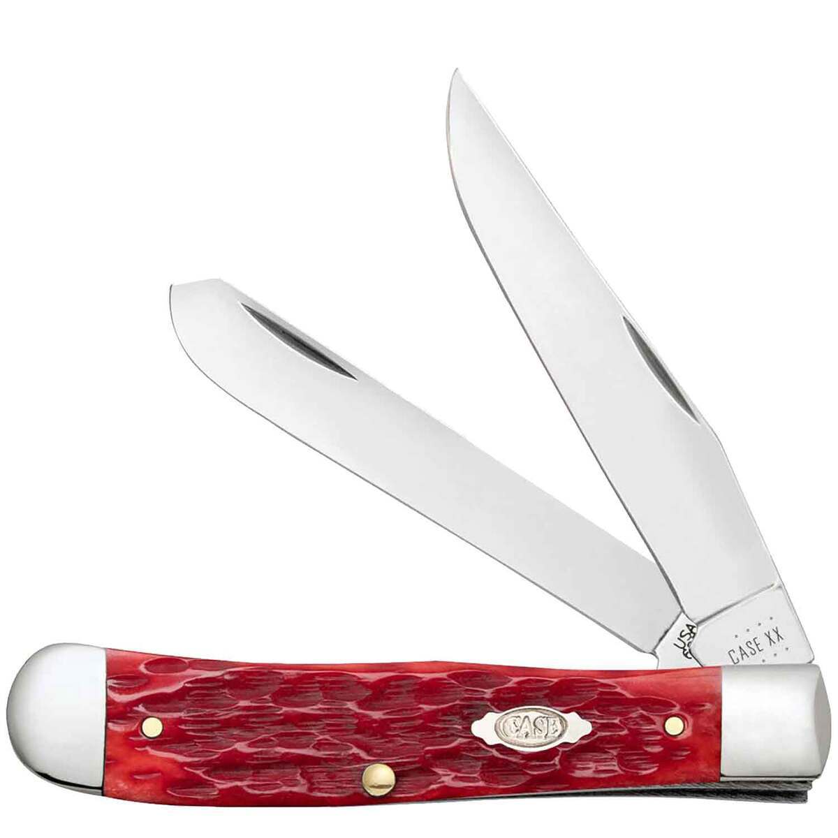 Case Peach Seed Jig Trapper 3.27 inch Folding Knife