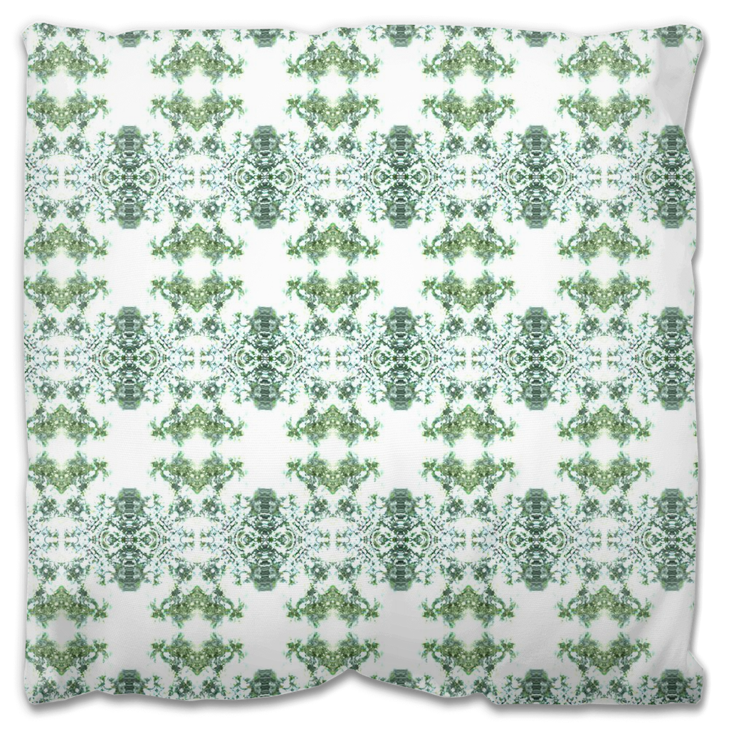 Digitrellis Outdoor Throw Pillow