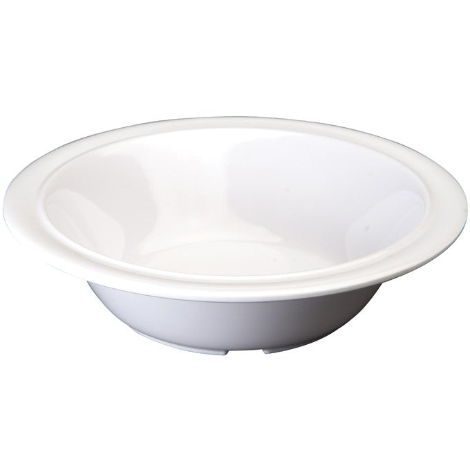 12oz Melamine Soup/Cereal Bowls， White， Pack of 4