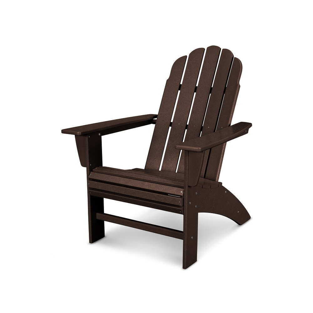 POLYWOOD Vineyard Outdoor Curveback Adirondack Chair