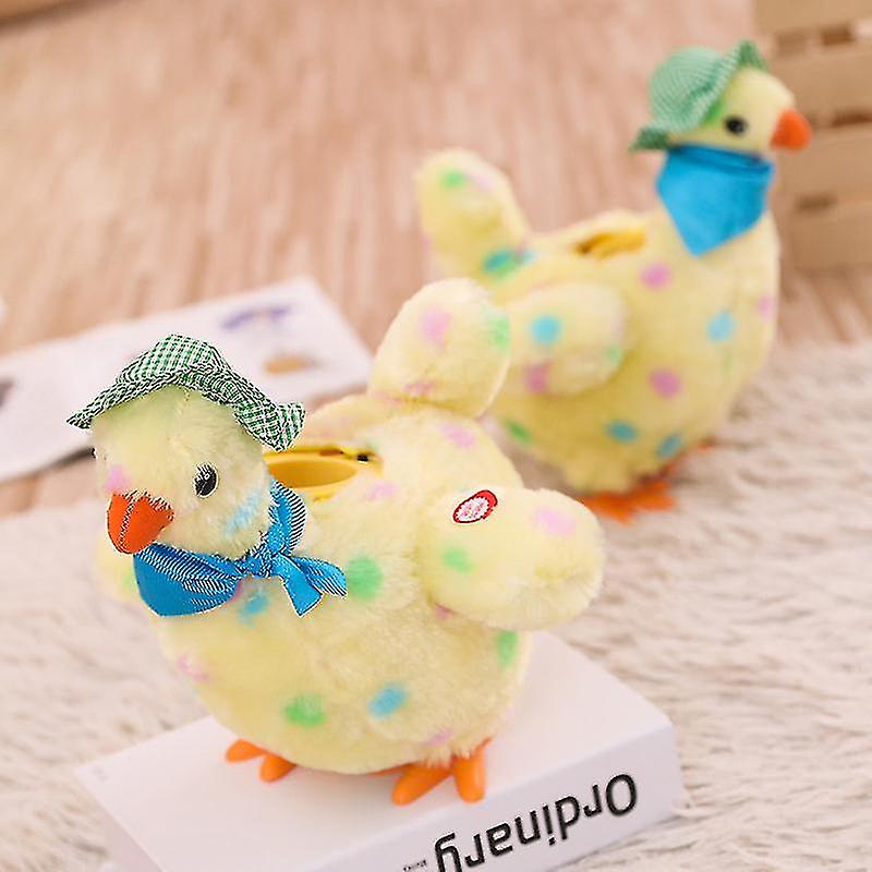 1pc A Hen Cken Toy Laying Eggs P Electric Music Dancing Kids