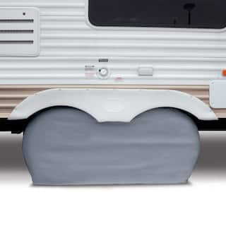 Classic Accessories OverDrive RV 74 in. L x 8 in. W x 34 in. H Dual Axle Wheel Cover 80-210-051001-00