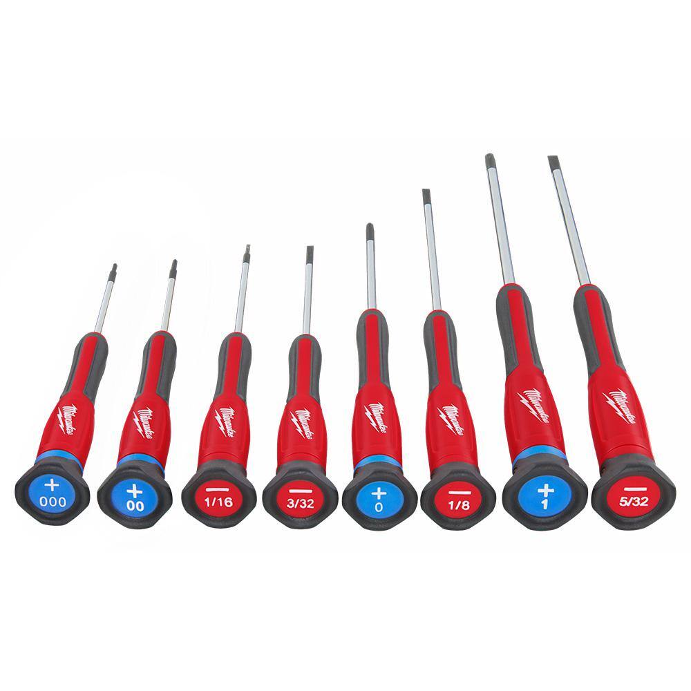 MW Precision Screwdriver Set (8-Piece) 48-22-2614