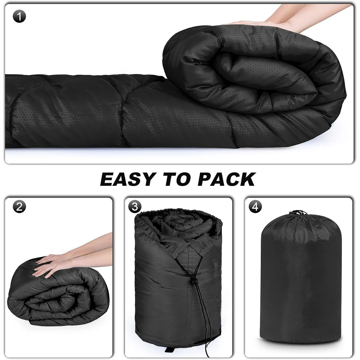 New design waterproof Oem China Wholesale winter sleeping bags for outdoor camping walking hiking