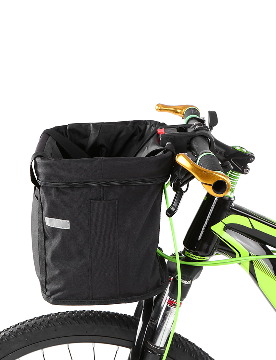 Lixada Bicycle Front Basket Removable Waterproof Handlebar Basket， Pet Carrier Frame Bag