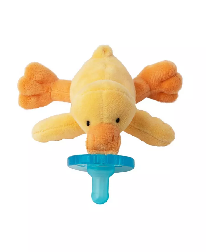 Wubbanub Infant Pacifier - Orange Duck