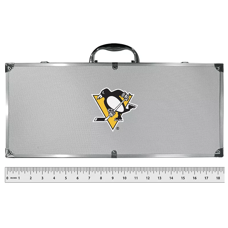 Pittsburgh Penguins Tailgater 8-Piece BBQ Grill Set