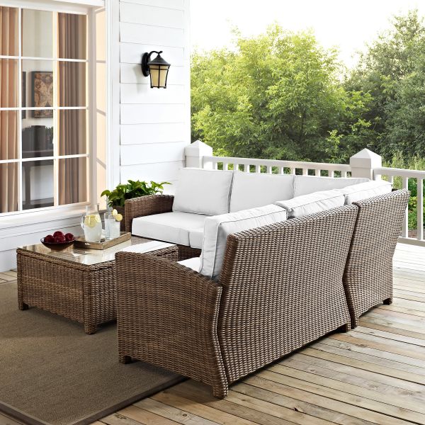 Bradenton 4Pc Outdoor Sectional Set - Sunbrella