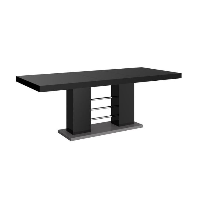 LINOSA High Gloss Dining Table with Extension