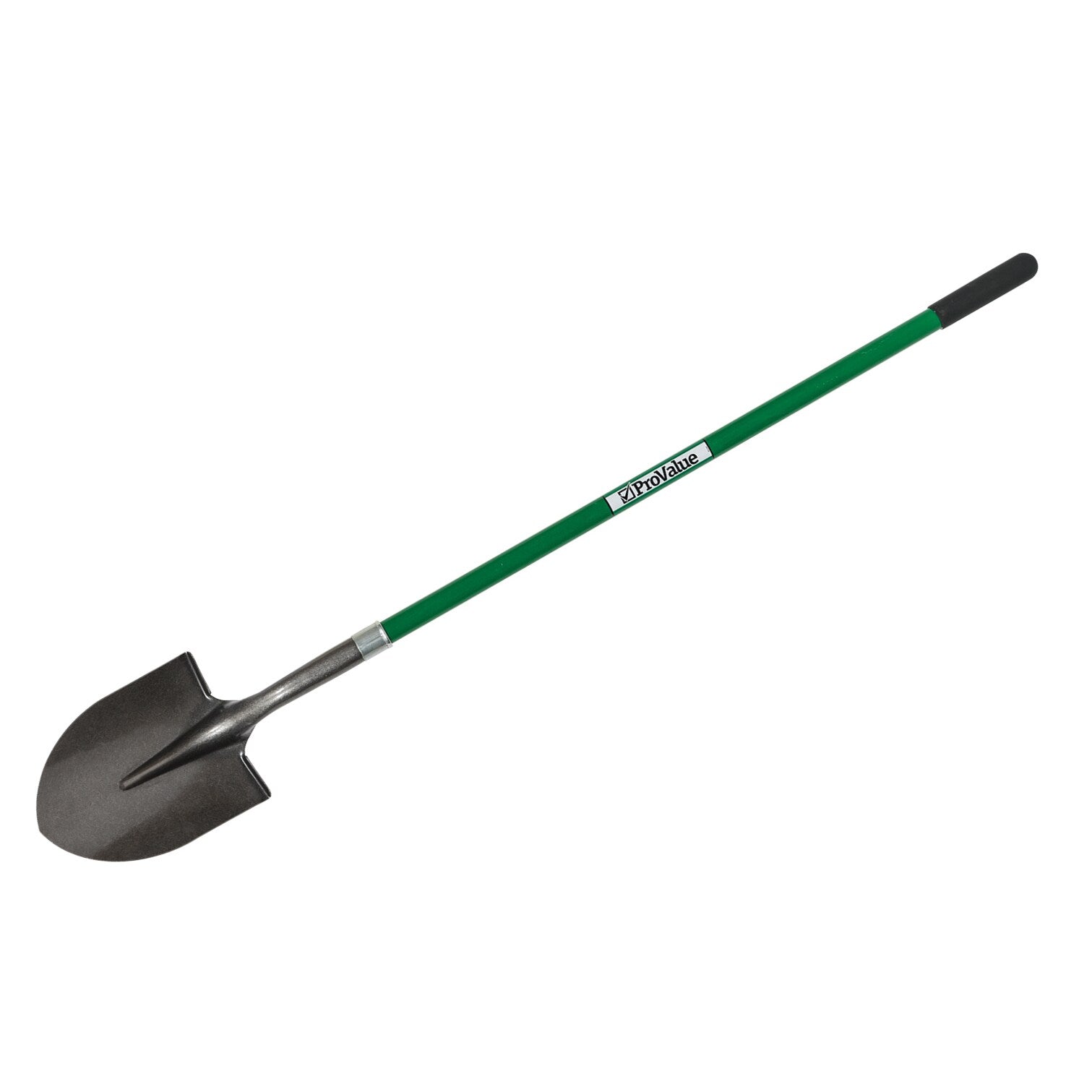 Midwest Rake Llc 49430 16 Gauge #2 Green Fiberglass Round Point Shovel