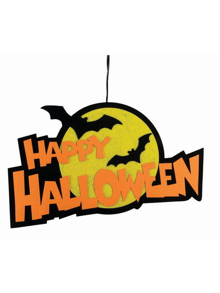 Ruby Slipper Sales 413328 Happy Halloween Felt Pla...