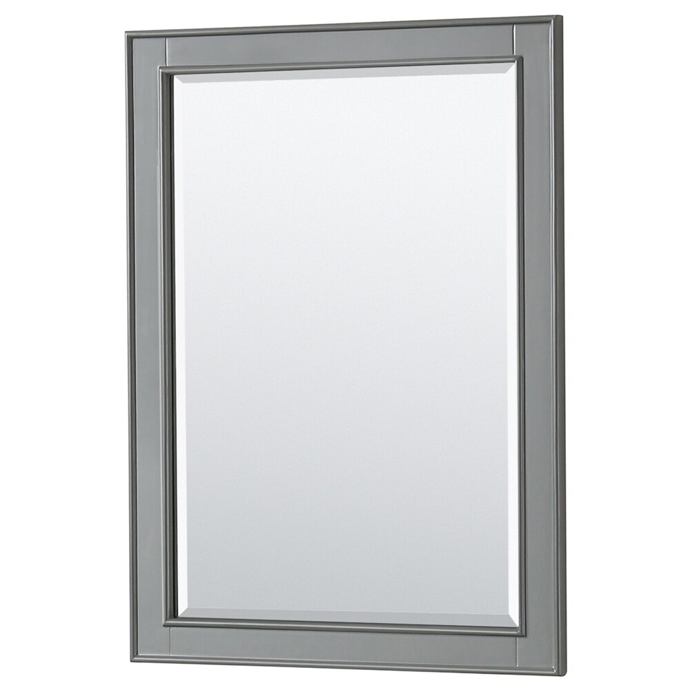 Deborah 80 inch Double Vanity  Quartz Top  24 inch Mirrors