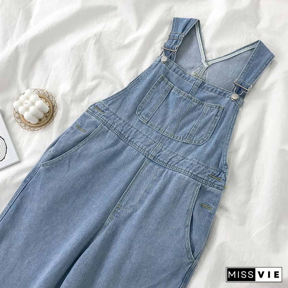 Wardrobe Basics Ripped Denim Romper Shorts Jean overalls