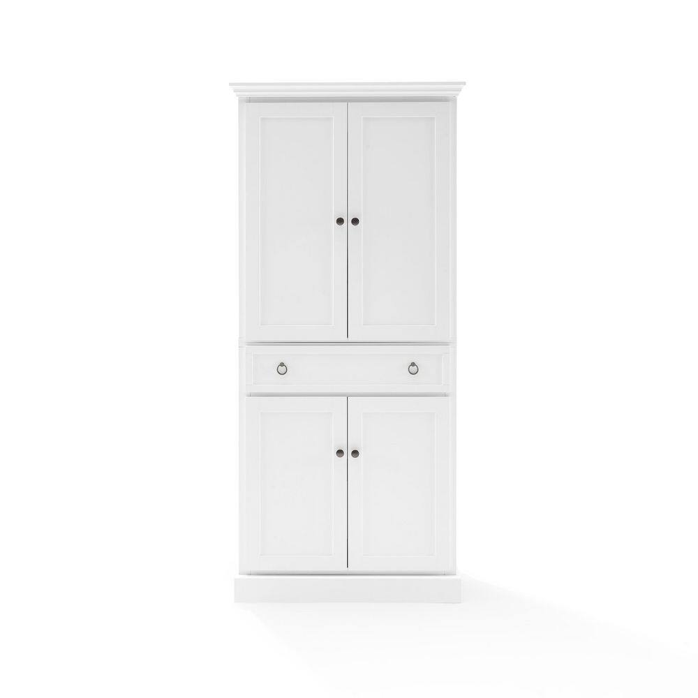 CROSLEY FURNITURE Winston White Storage Pantry KF33026WH