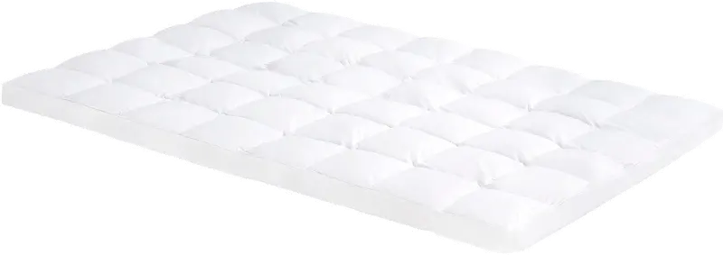 Malouf 3 Inch Twin Down Alternative Mattress Topper