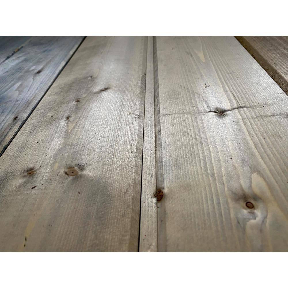 1 in. x 6 in. x 8 ft. Desert Tanned Dingewood Pine Shiplap Weathered Barn Wood Boards Siding (6-Pack) Pine1x6 Desert