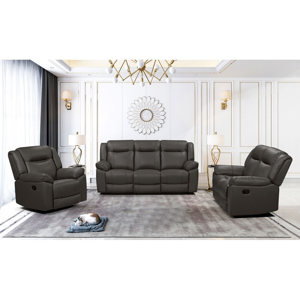 New Classic Furniture Navita Grey 2 Piece Motion Living Room Set