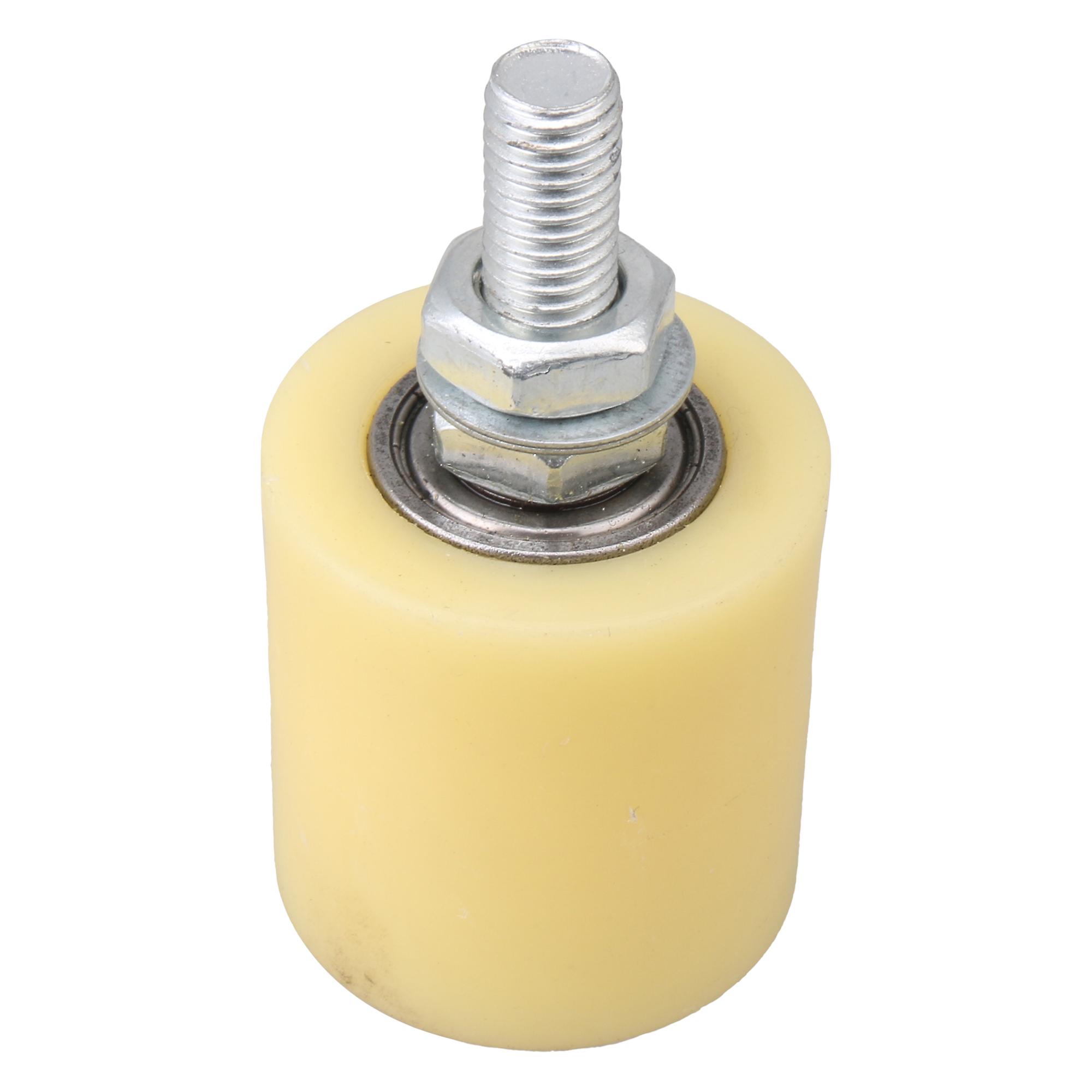 PP Steel Roller Bearing Guiding Wheel with M10 Screw