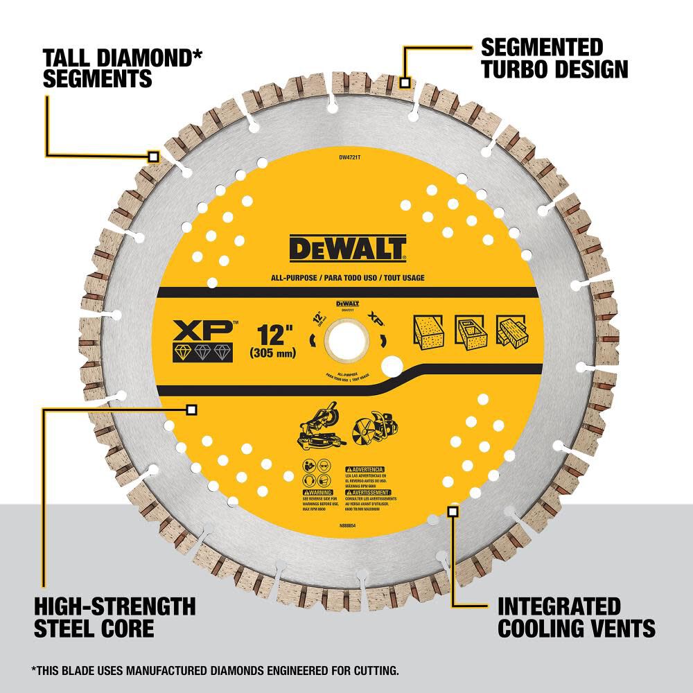 DEWALT Diamond Blade 12