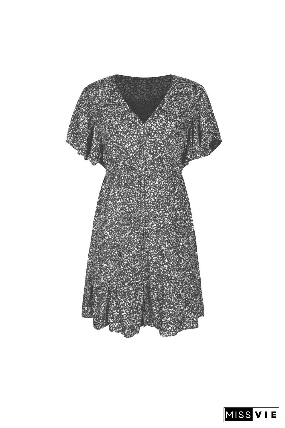 Long Sleeve Casual Loose Swing T-Shirt Dress