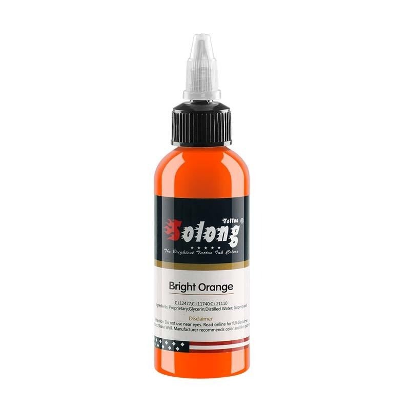 30ml Color Tattoo Ink Paint Bright Orange